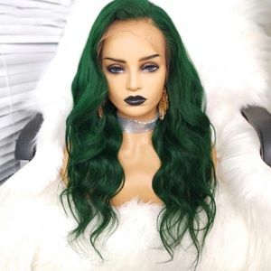 Synthetic heat proof wig